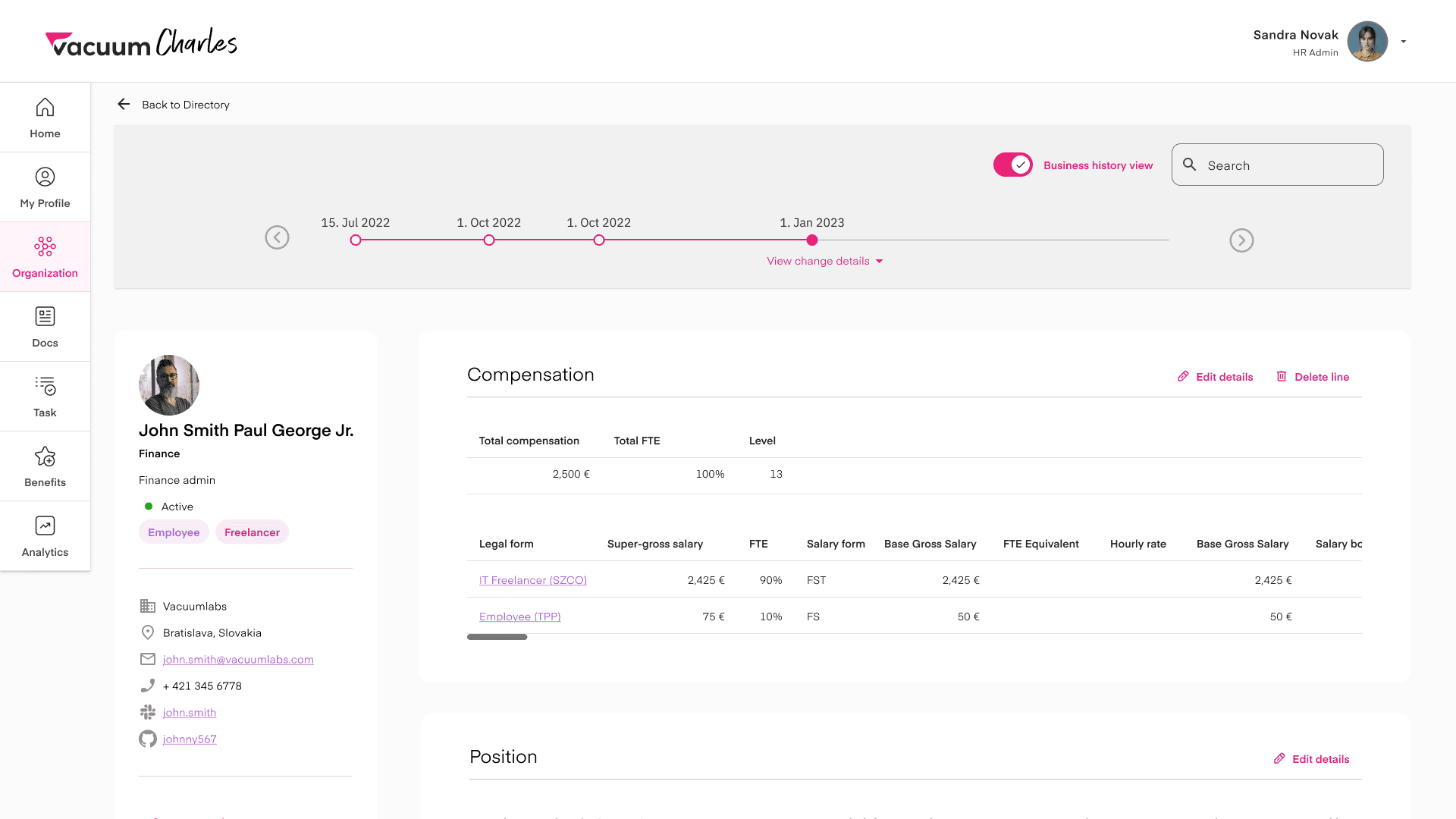 Person profile_with business history open
